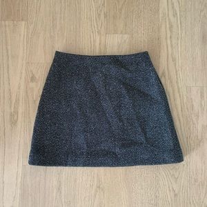 & Other Stories Wool Blend Mini Skirt